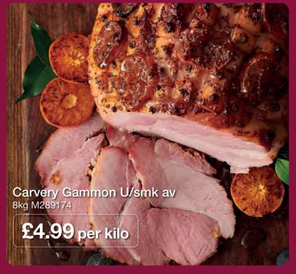 Carvery Gammon U/smk av
