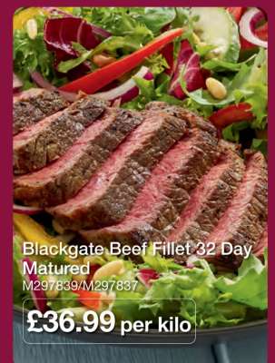 Blackgate Beef Fillet 32 Day Matured