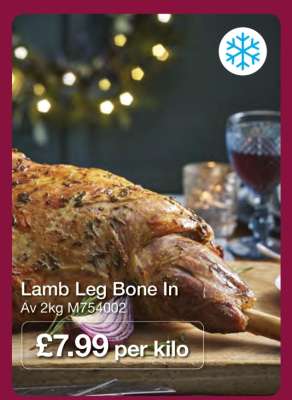 Lamb Leg Bone In