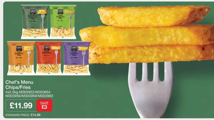 Chef's Menu Chips/Fries