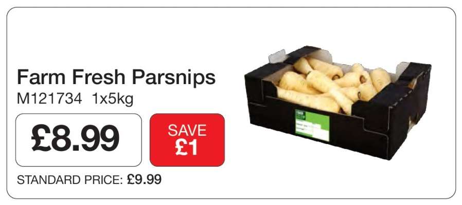Farm Fresh Parsnips