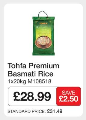 Tohfa Premium Basmati Rice