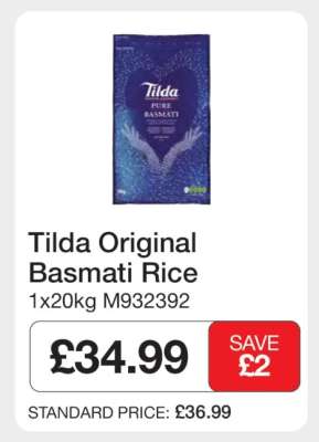 Tilda Original Basmati Rice