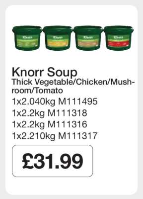 Knorr Soup