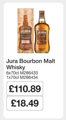 Jura Bourbon Malt Whisky