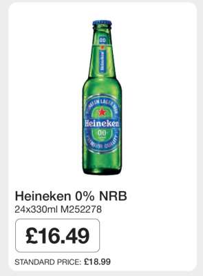 Heineken 0% NRB