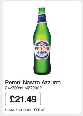 PERONI NASTRO AZZURRO