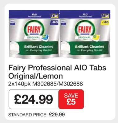 Fairy Professional AIO Tabs Original/Lemon