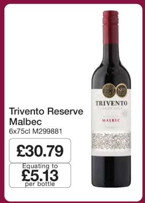 Trivento Reserve Malbec