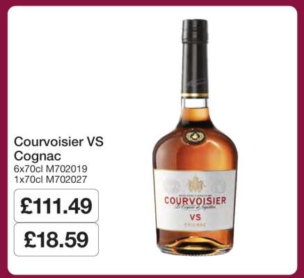 Courvoisier VS Cognac