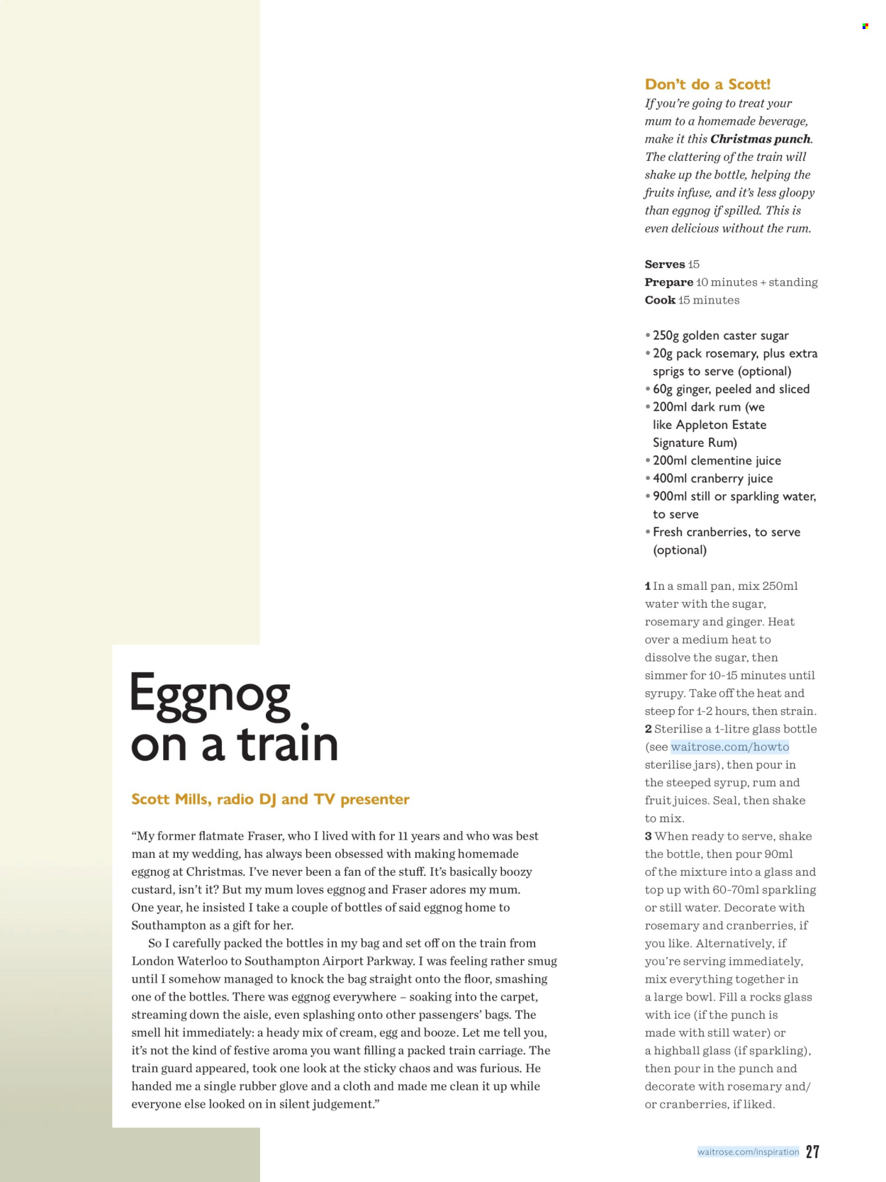 Waitrose offer - 01/12/2025 - 31/12/2025. Page 27