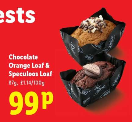 Chocolate Orange Loaf & Speculoos Loaf