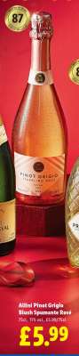 Allini Pinot Grigio Blush Spumante Rosé