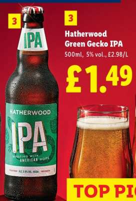 Hatherwood Green Gecko IPA