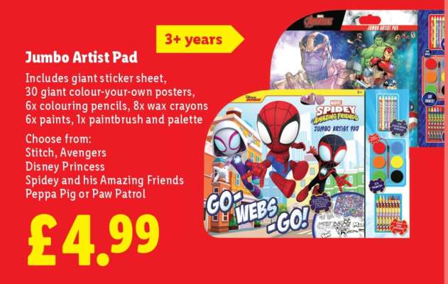 Jumbo Artist Pad