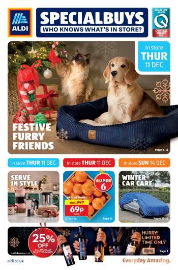 Aldi offer  - 11/12/2025 - 17/12/2025.