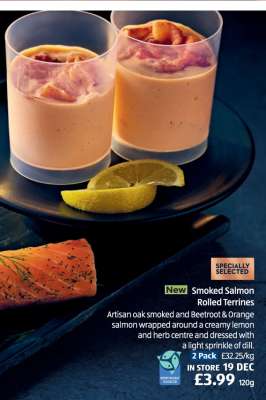Smoked Salmon Rolled Terrines