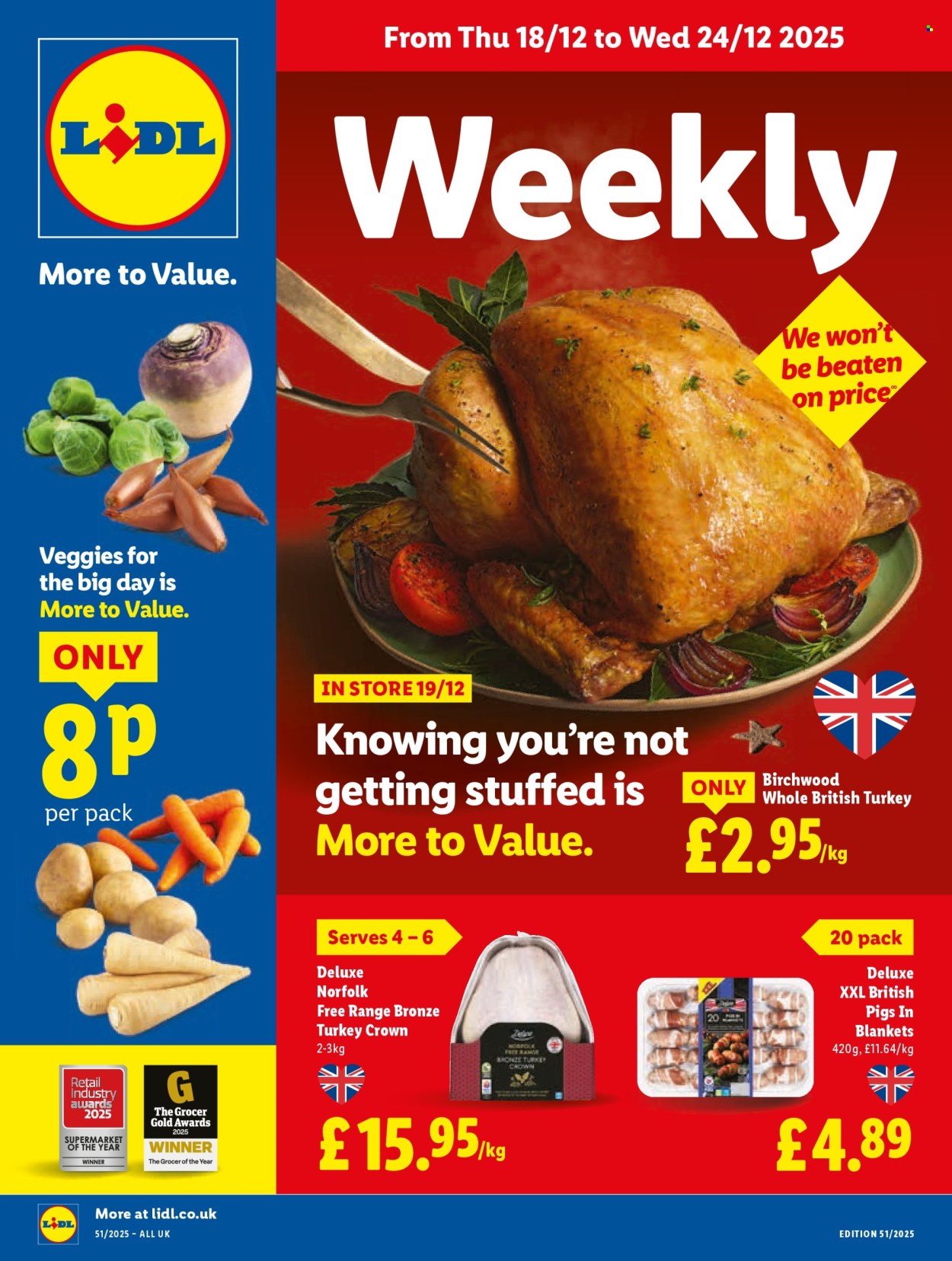 Lidl offer - 18/12/2025 - 24/12/2025. Page 1