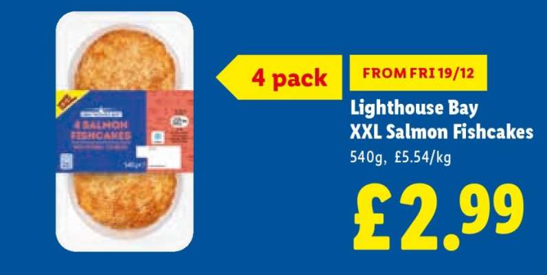 Lighthouse Bay XXL Salmon Fishcakes