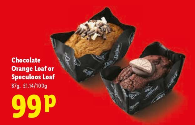 Chocolate Orange Loaf or Speculoos Loaf