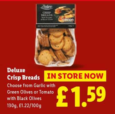 Deluxe Crisp Breads