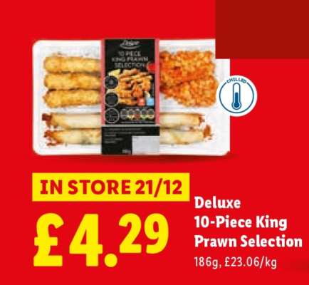 Deluxe 10-Piece King Prawn Selection