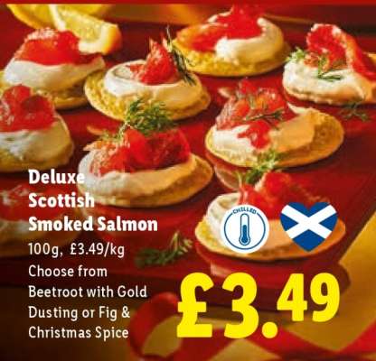 DELUXE Scottish Smoked Salmon