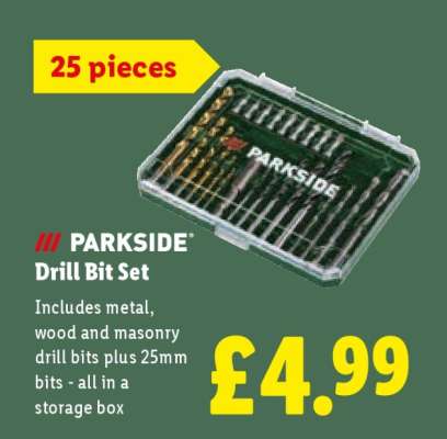 PARKSIDE Drill Bit Set