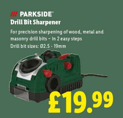 Parkside Drill Bit Sharpener