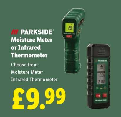 PARKSIDE Moisture Meter or Infrared Thermometer