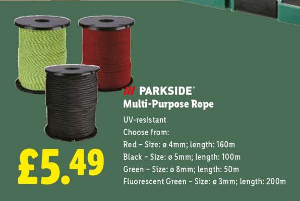 Parkside Multi-Purpose Rope