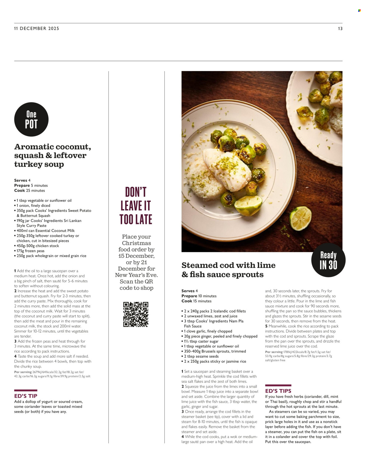 Waitrose offer. Page 13