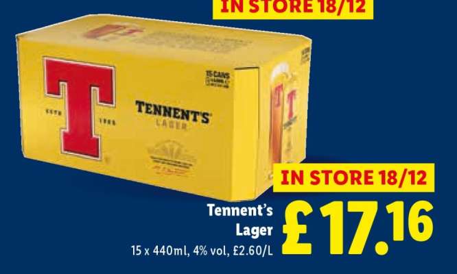 Tennent's Lager