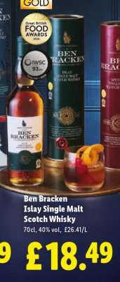 Ben Bracken Islay Single Malt Scotch Whisky