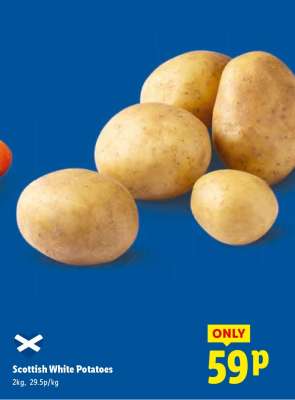 Scottish White Potatoes