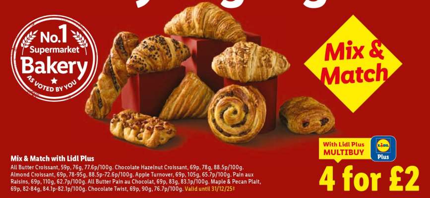 Mix & Match Bakery Offer