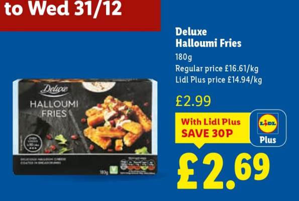 Deluxe Halloumi Fries