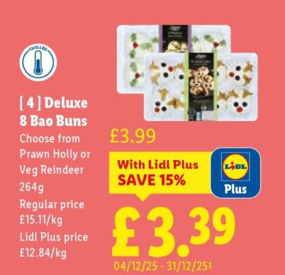 [4] Deluxe 8 Bao Buns