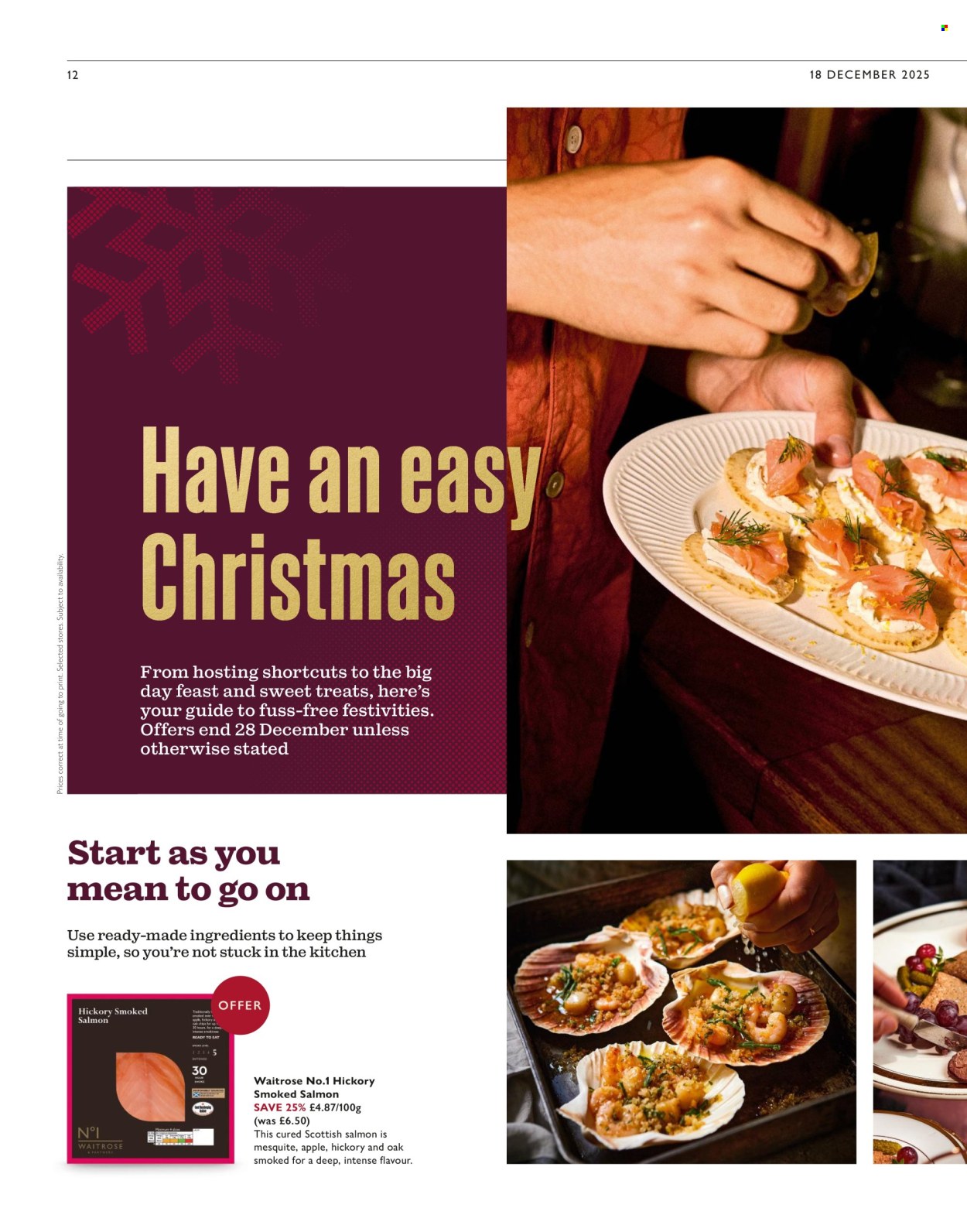 Waitrose offer. Page 12