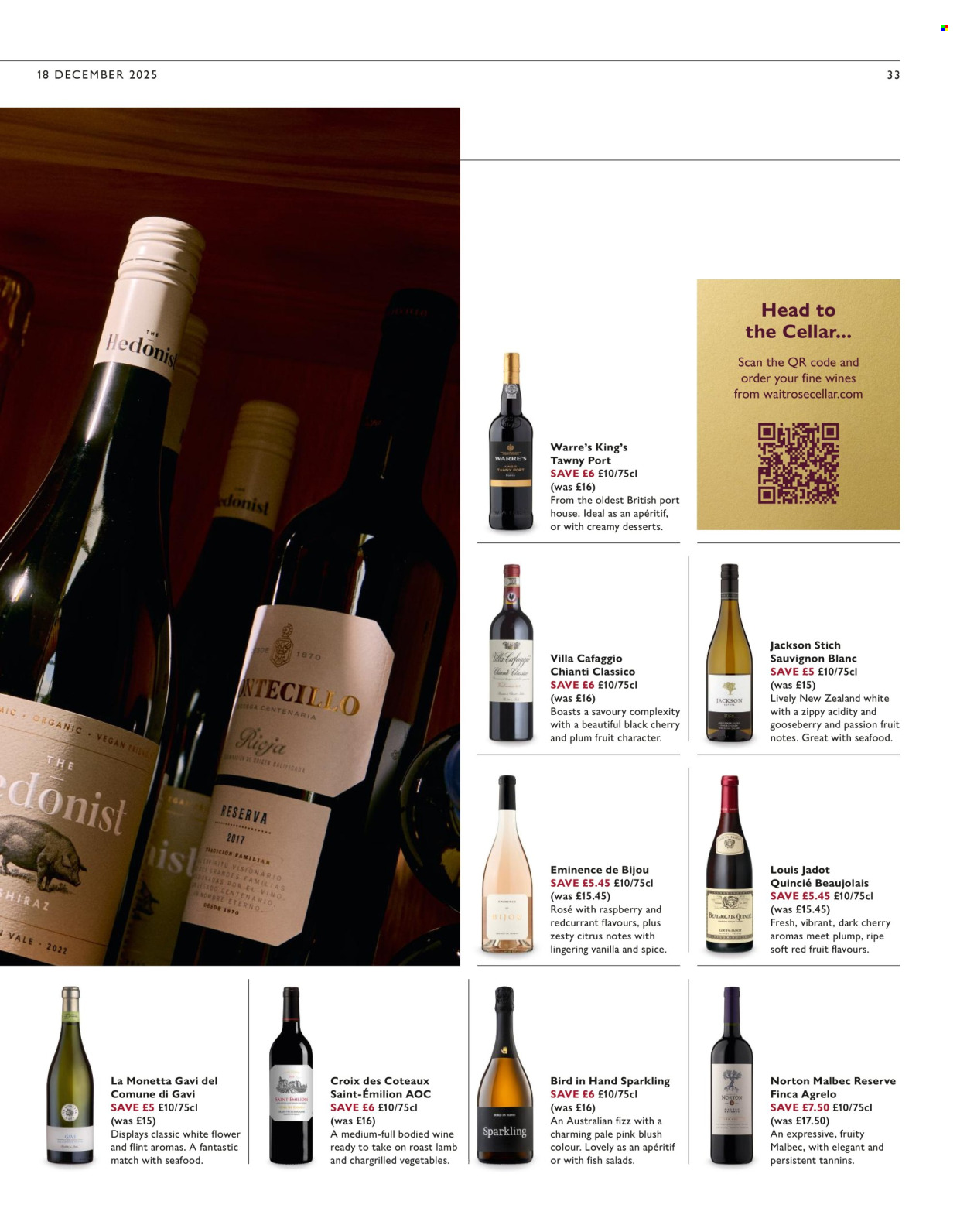 Waitrose offer. Page 33