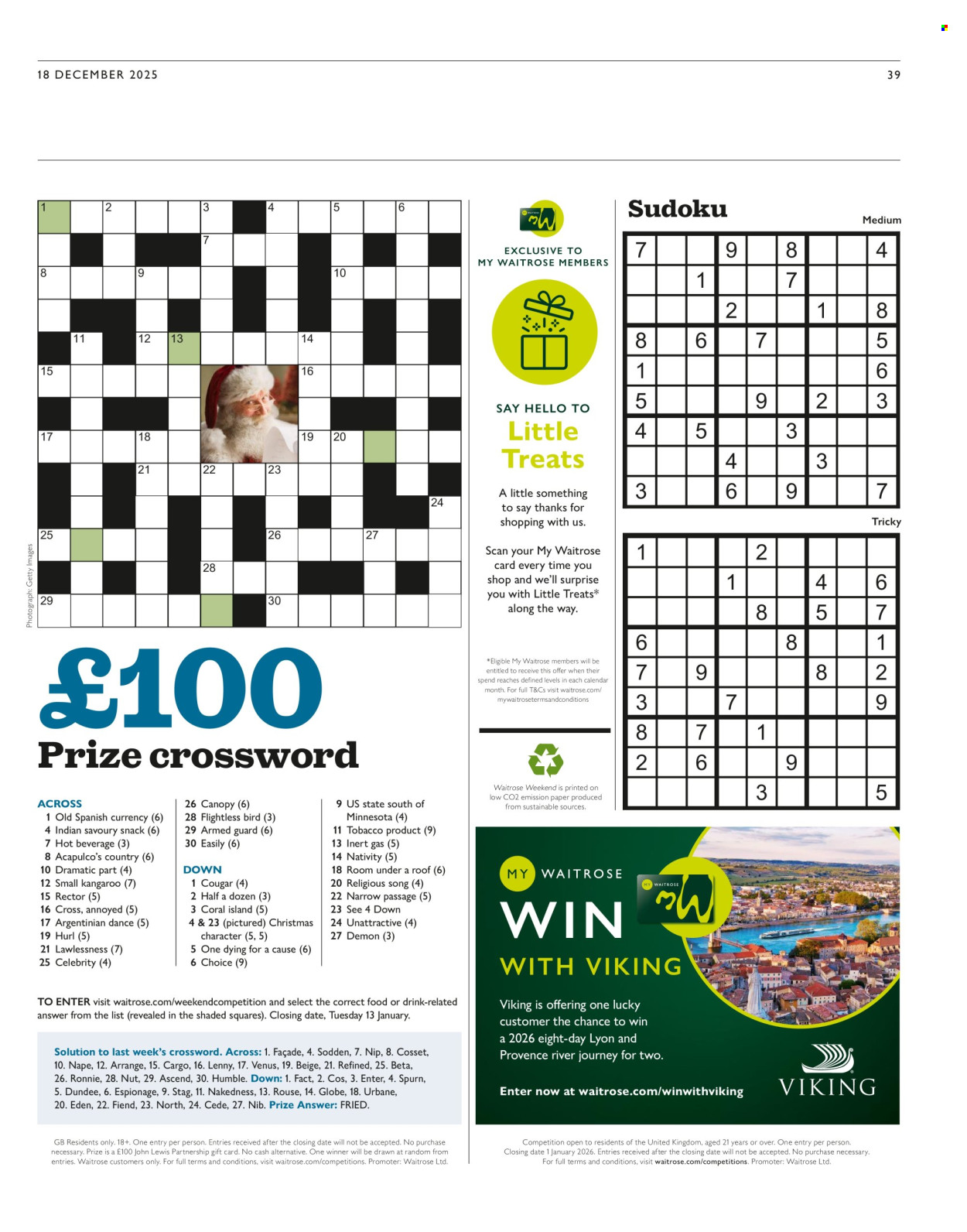 Waitrose offer. Page 39