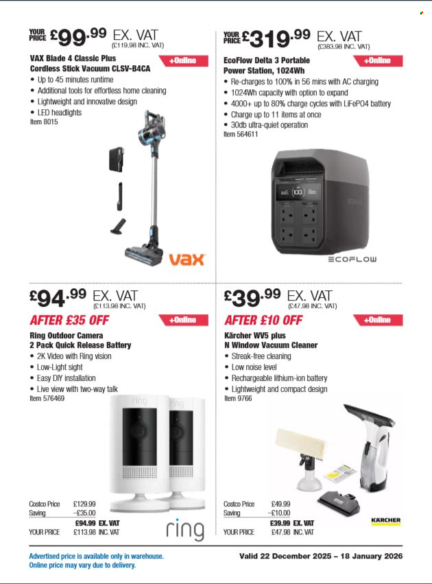 Costco offer - 22/12/2025 - 18/01/2026. Page 3
