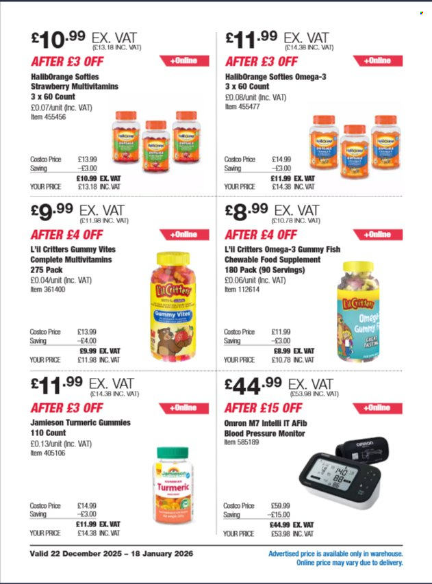 Costco offer - 22/12/2025 - 18/01/2026. Page 16