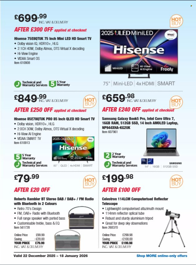 Costco offer - 22/12/2025 - 18/01/2026. Page 25