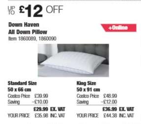 Down Haven All Down Pillow - Standard Size