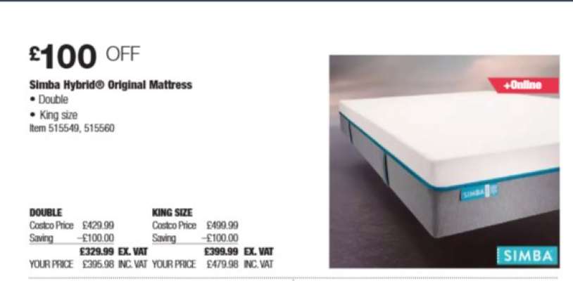 Simba Hybrid® Original Mattress
