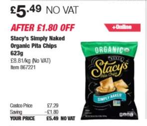 Stacy's Simply Naked Organic Pita Chips