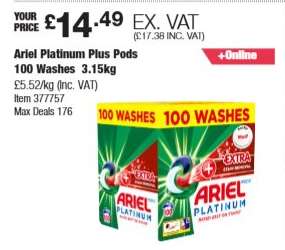 Ariel Platinum Plus Pods