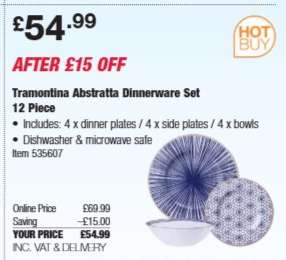 Tramontina Abstratta Dinnerware Set