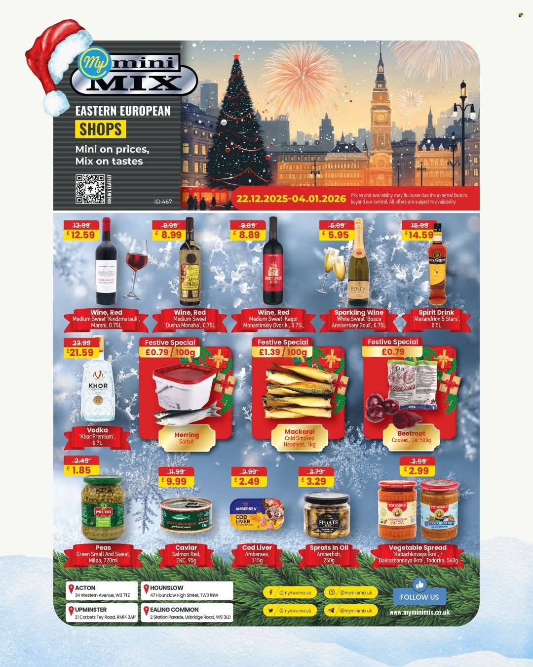 MyMINIMIX offer - 22/12/2025 - 04/01/2026. Page 1